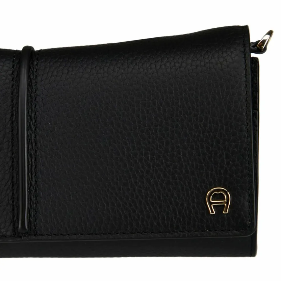 AIGNER Clutch Geldbörse RFID Schutz Leder 21 cm