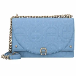 AIGNER Diadora Umhängetasche Leder 25 cm