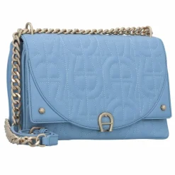 AIGNER Diadora Umhängetasche Leder 25 cm