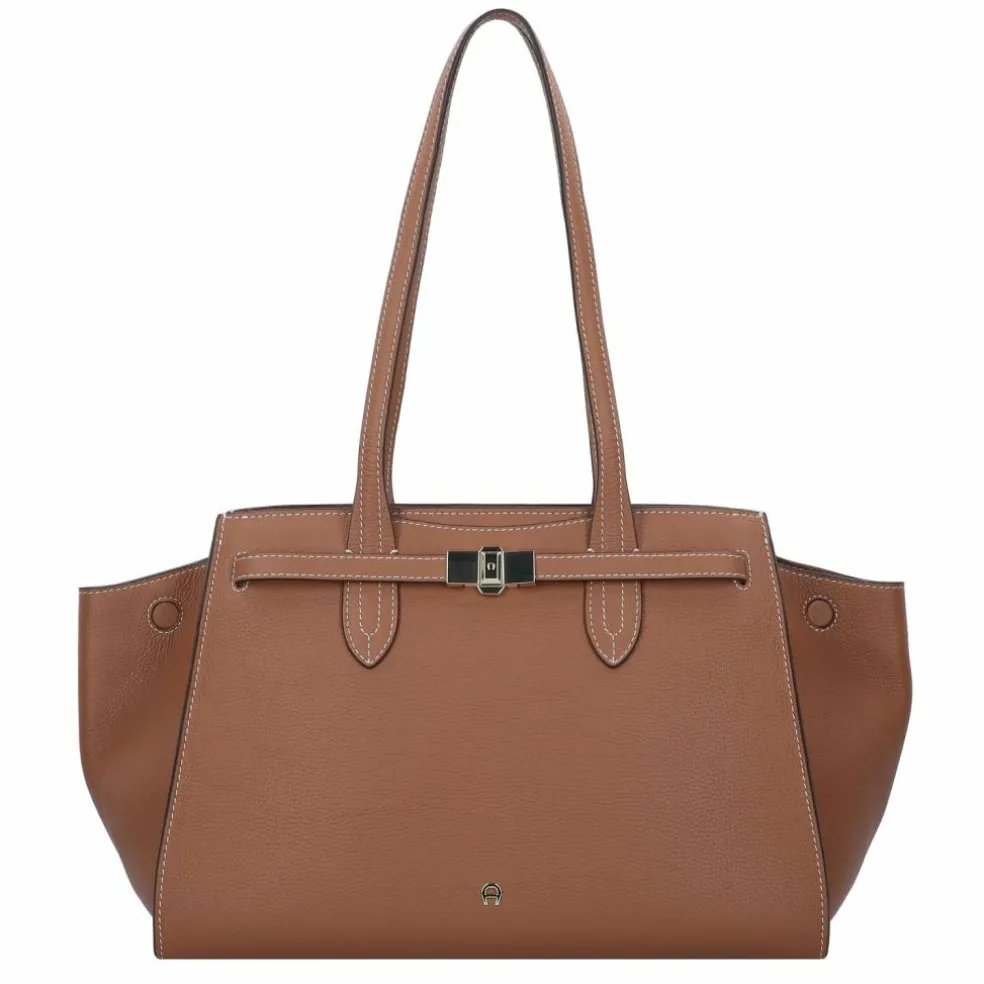 AIGNER Farah Shopper Tasche Leder 52 cm