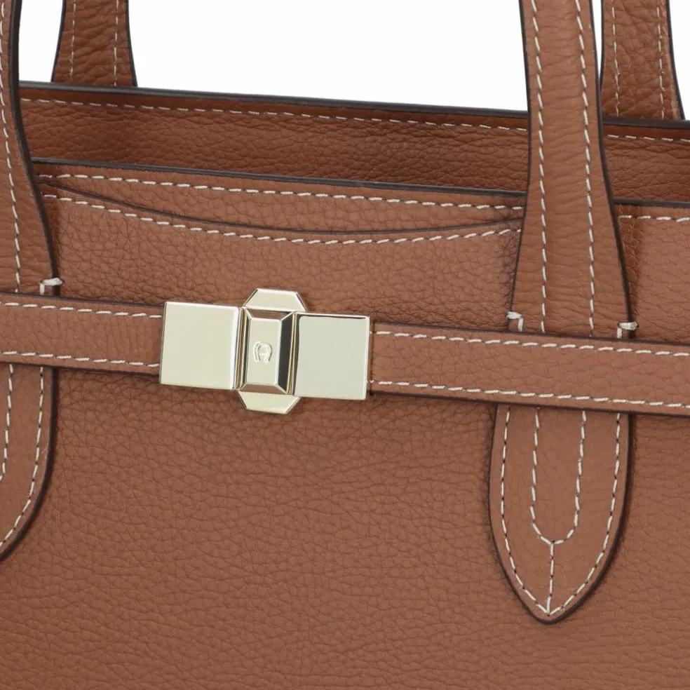 AIGNER Farah Shopper Tasche Leder 52 cm