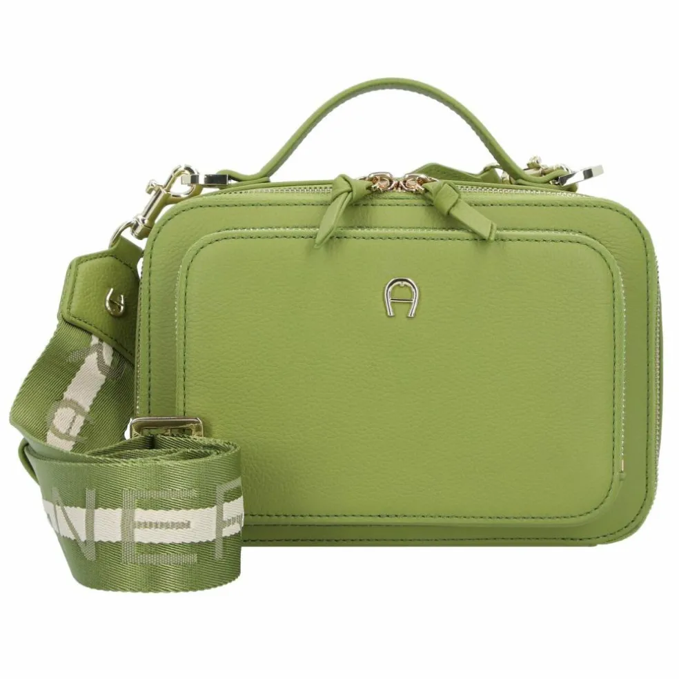 AIGNER Zita Handtasche Leder 22 cm