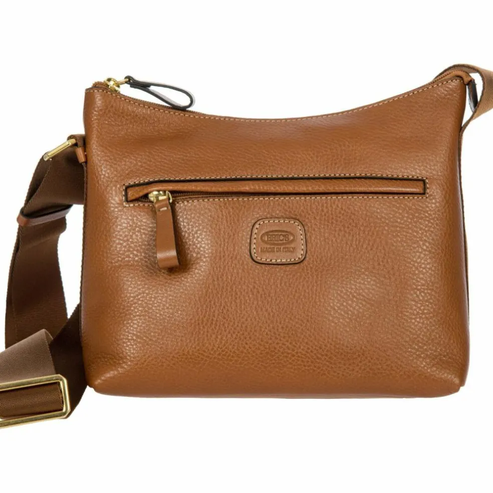 Bric's Life Pelle Martina Umhängetasche Leder 34 cm