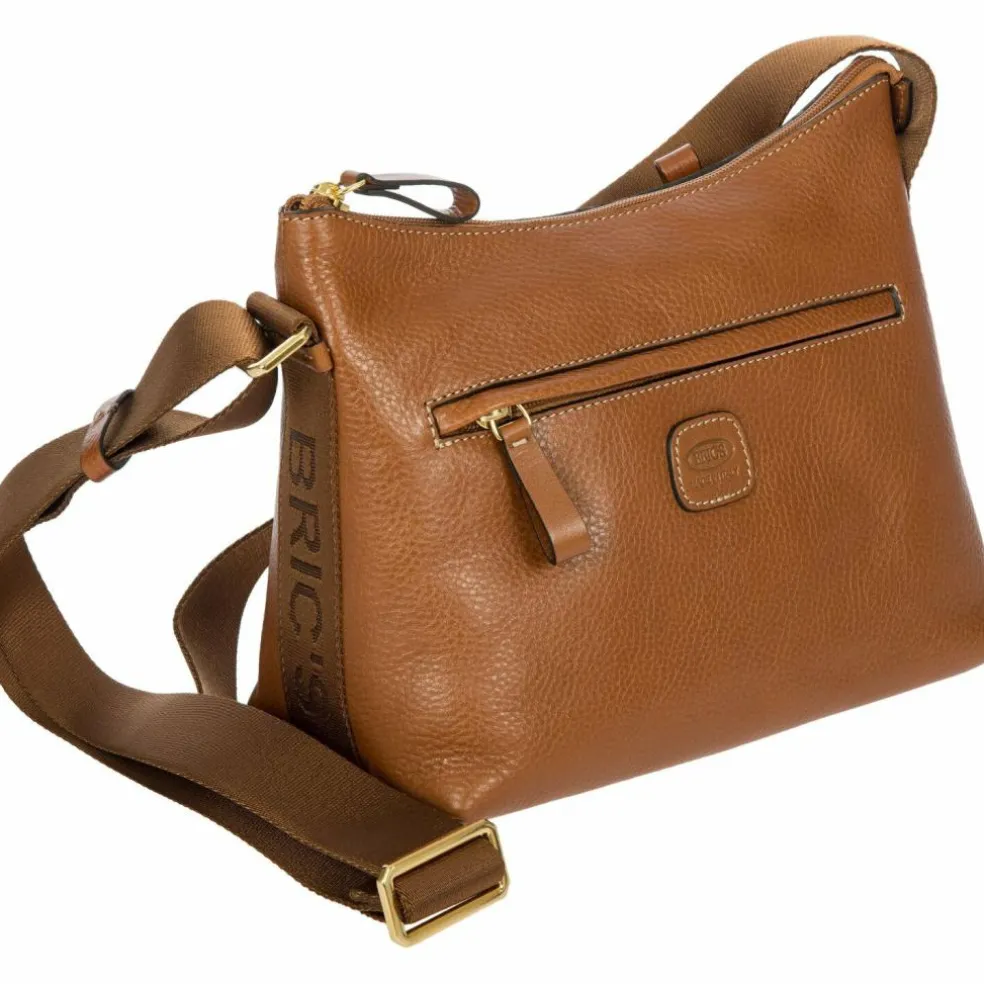 Bric's Life Pelle Martina Umhängetasche Leder 34 cm