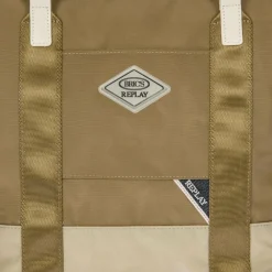 Bric's Replay Sand Woo Shopper Tasche 26 cm