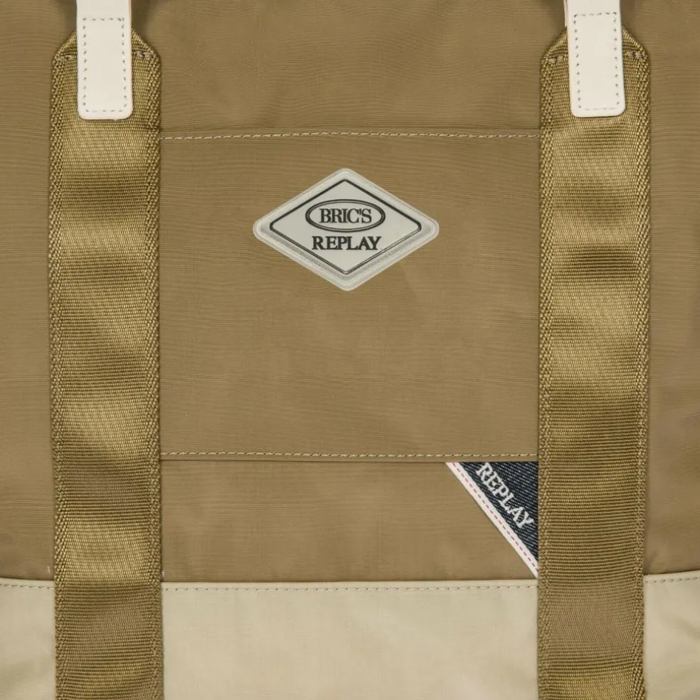 Bric's Replay Sand Woo Shopper Tasche 26 cm