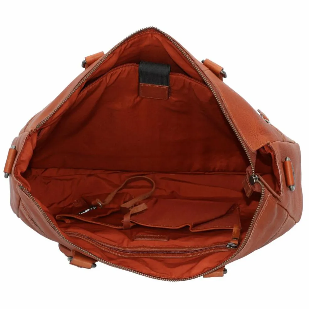 Burkely Antique Avery Schultertasche Leder 37 cm Laptopfach