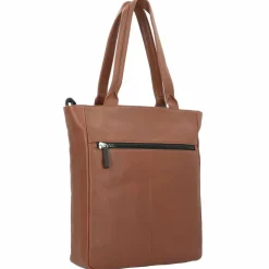 Burkely Bold Bobby Shopper Tasche Leder 32cm Laptopfach
