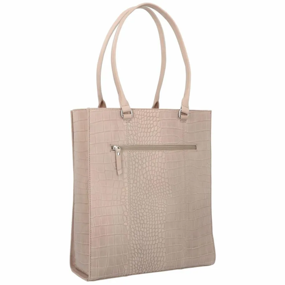 Burkely Casual Cayla Schultertasche Leder 33 cm Laptopfach