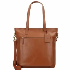 Burkely Vintage Jade Schultertasche Leder 36 cm Laptopfach