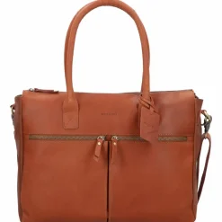 Burkely Vintage Valerie Schultertasche Leder 39 cm Laptopfach