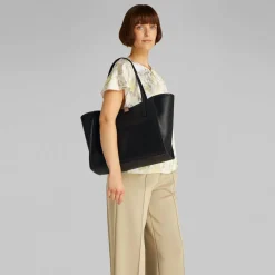 Calvin Klein CK Mixmedia Shopper Tasche Leder 43 cm