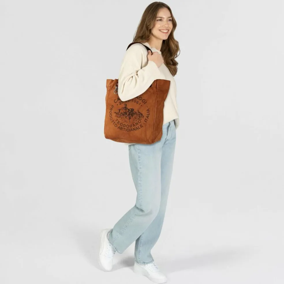Campomaggi Buganvillea Shopper Tasche 34 cm