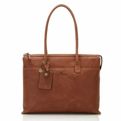 Castelijn & Beerens Carisma Schultertasche RFID Leder 40 cm Laptopfach