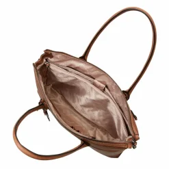 Castelijn & Beerens Carisma Schultertasche RFID Leder 40 cm Laptopfach