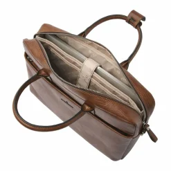 Castelijn & Beerens Ilse Handtasche RFID Schutz Leder 41 cm Laptopfach