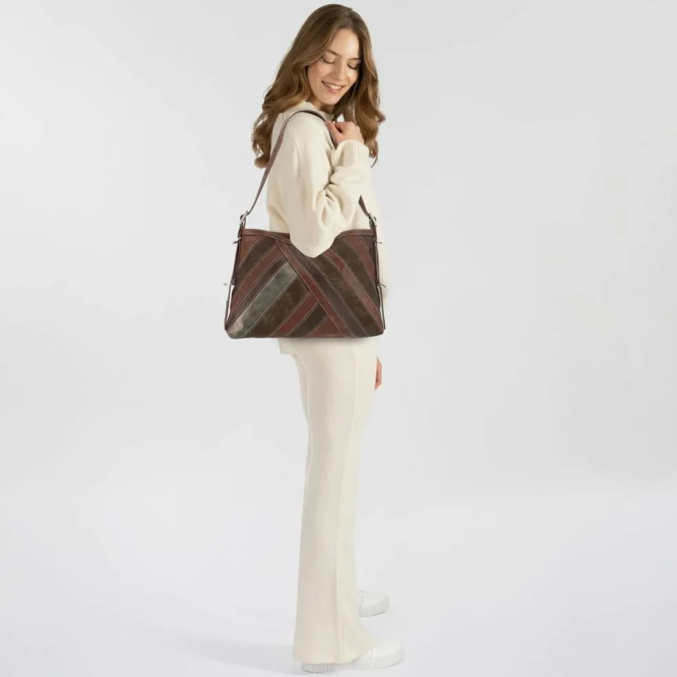 Desigual Fibonacci Buxton Schultertasche 40 cm