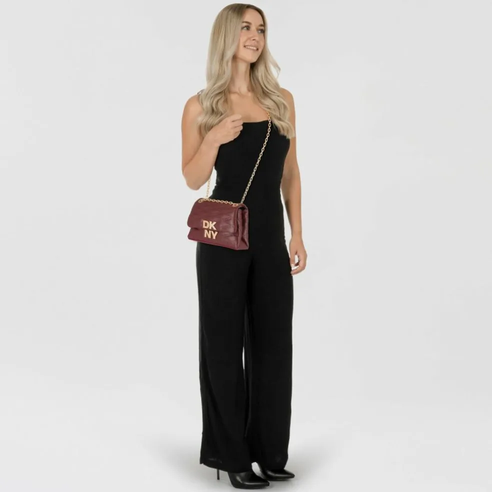 DKNY Minna Schultertasche Leder 22 cm