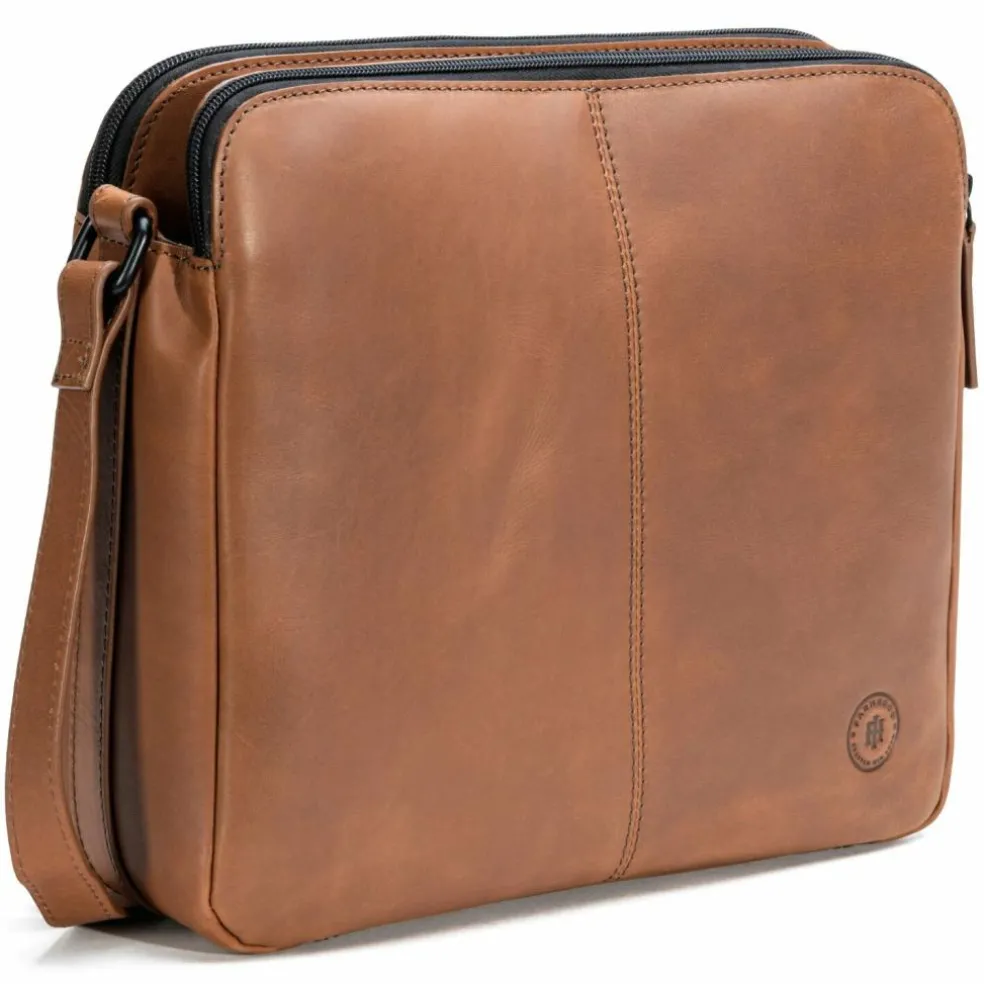 Farmhood Nashville XL Umhängetasche 2 Fächer Leder 29 cm