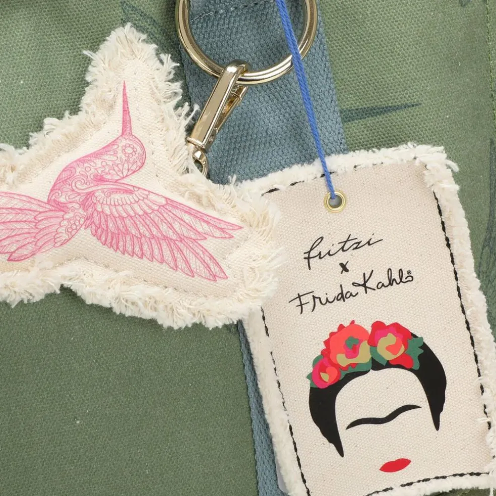 Fritzi aus Preußen Fritzi x Frida Kahlo Shopper Tasche 40 cm