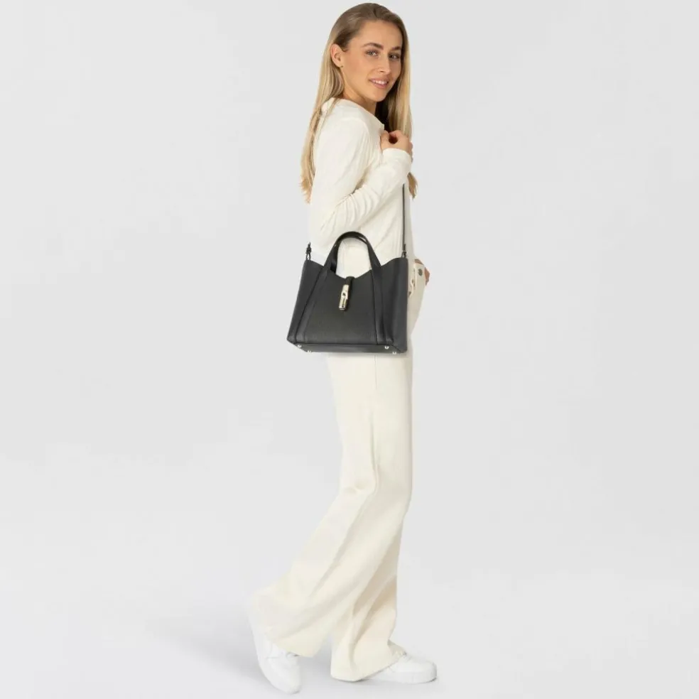 Furla Goccia Shopper Tasche S Leder 28 cm
