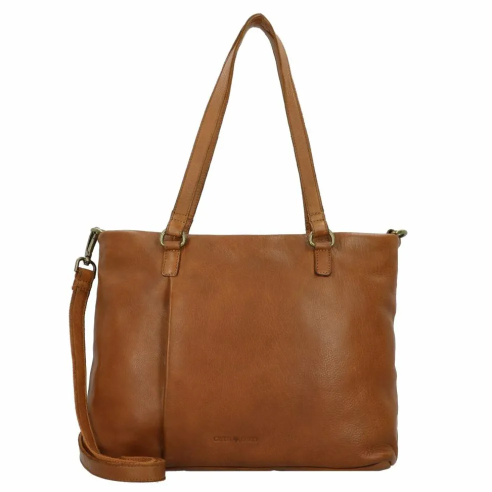 Greenburry Colombiana Shopper Tasche Leder 37 cm
