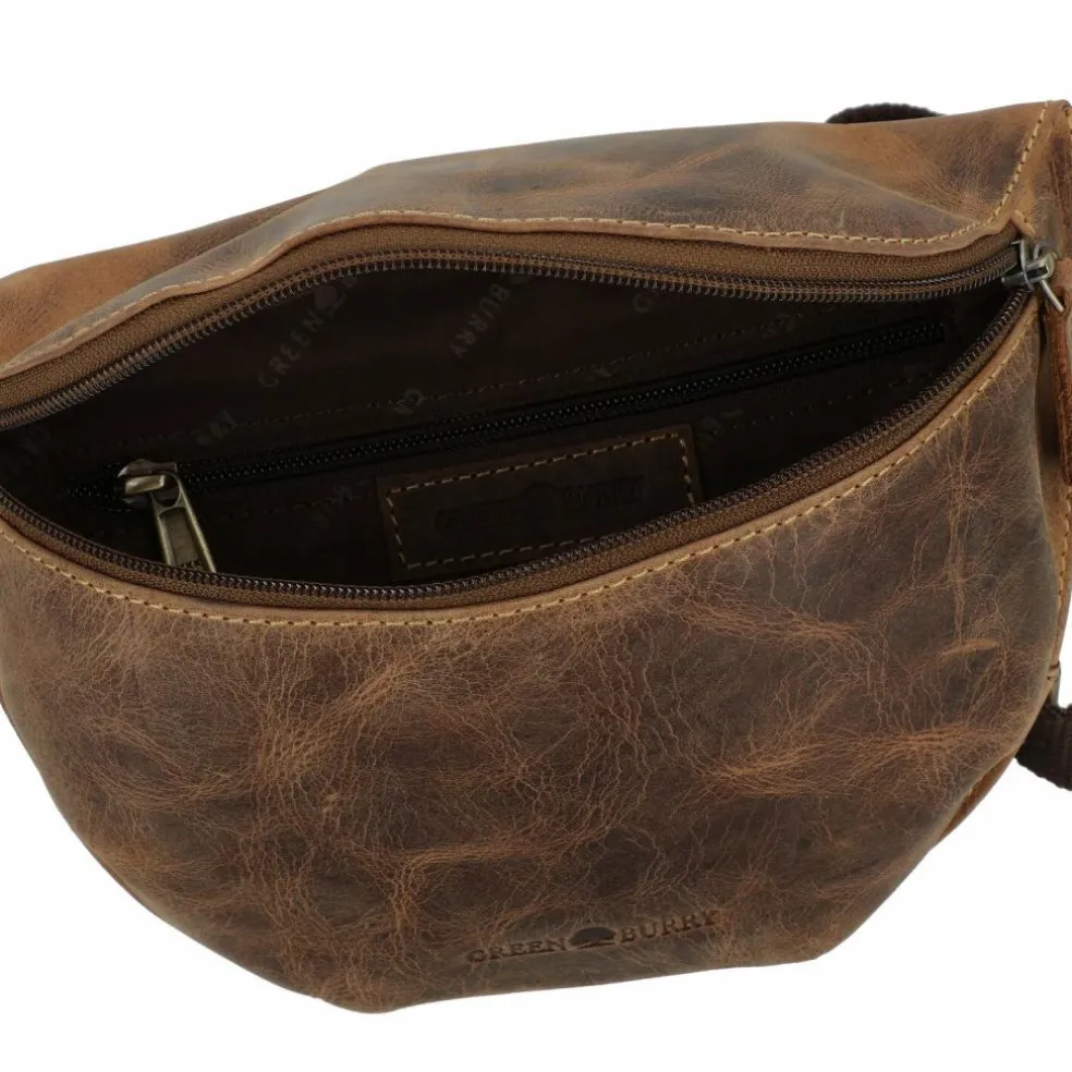 Greenburry Vintage Gürteltasche Leder 26 cm