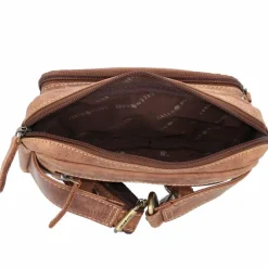 Greenburry Vintage Gürteltasche Leder 20 cm