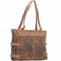 Greenburry Vintage Schultertasche Leder 36 cm