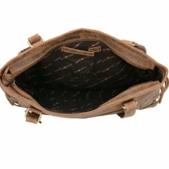 Greenburry Vintage Schultertasche Leder 36 cm
