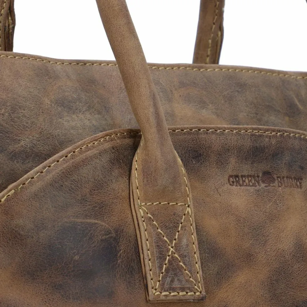 Greenburry Vintage Shopper Tasche Leder 36 cm