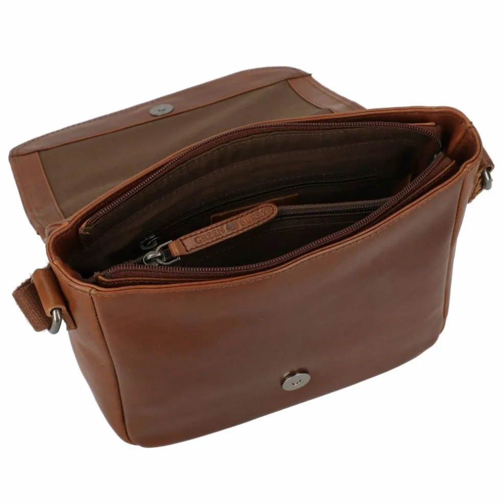Greenburry Vintage Umhängetasche Leder 26 cm
