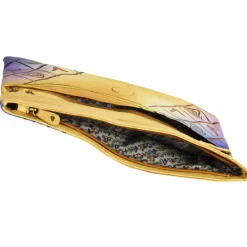Greenland Nature Art+Craft Clutch Tasche I Leder 30 cm