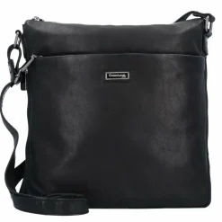 Greenland Nature Black Nappa Umhängetasche Leder 29 cm