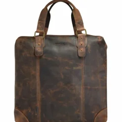 Greenland Nature Classic Handtasche Leder 37 cm