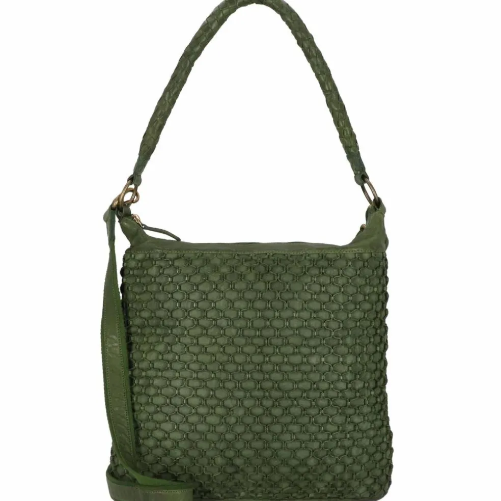 Greenland Nature Femi & Nine Schultertasche Leder 39 cm