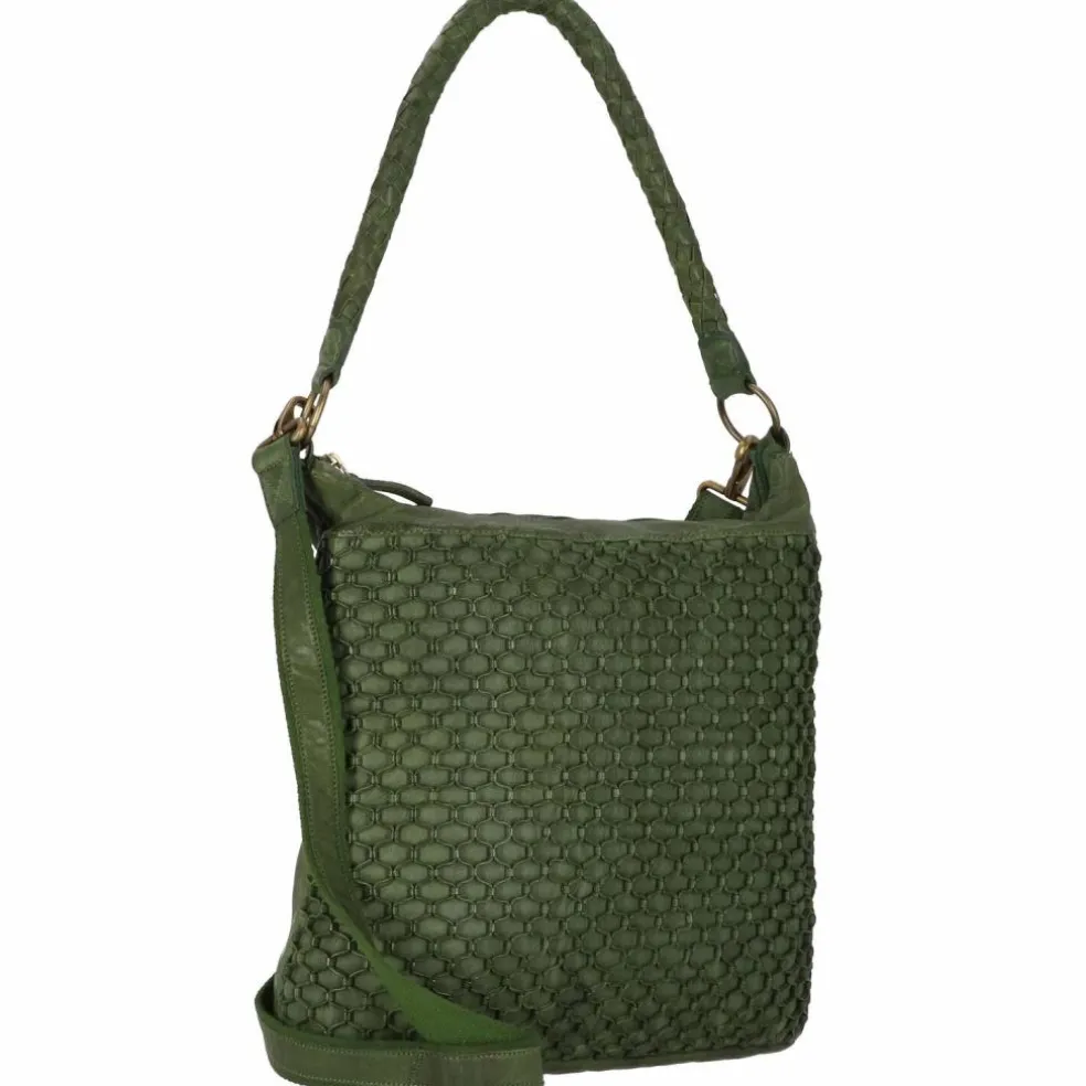 Greenland Nature Femi & Nine Schultertasche Leder 39 cm