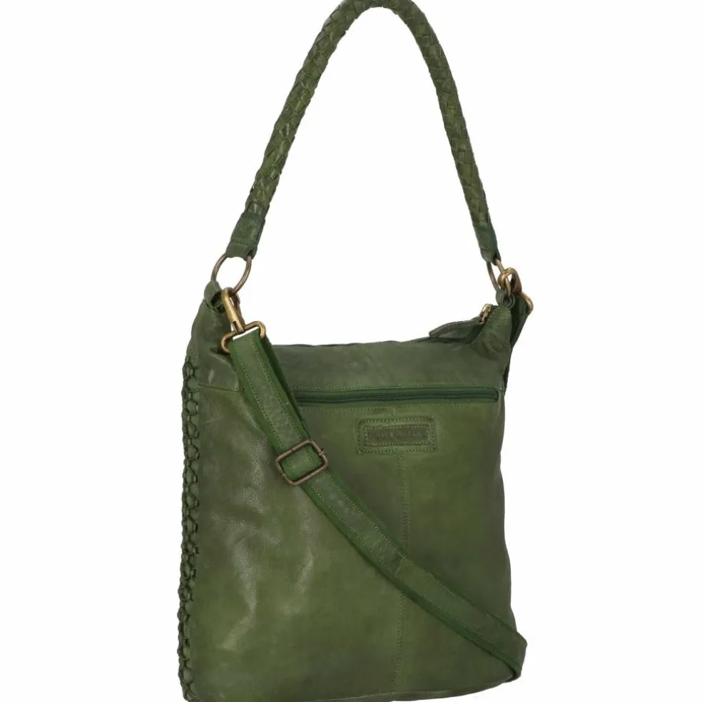 Greenland Nature Femi & Nine Schultertasche Leder 39 cm