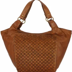Greenland Nature Femi & Nine Schultertasche Leder 38 cm