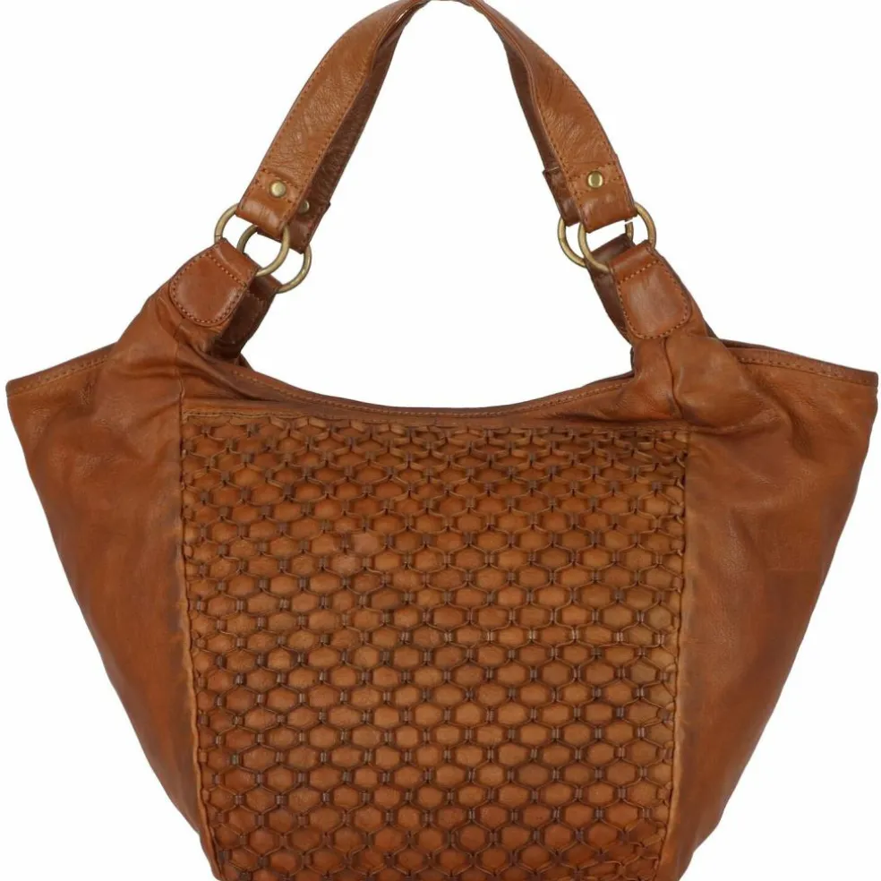 Greenland Nature Femi & Nine Schultertasche Leder 38 cm