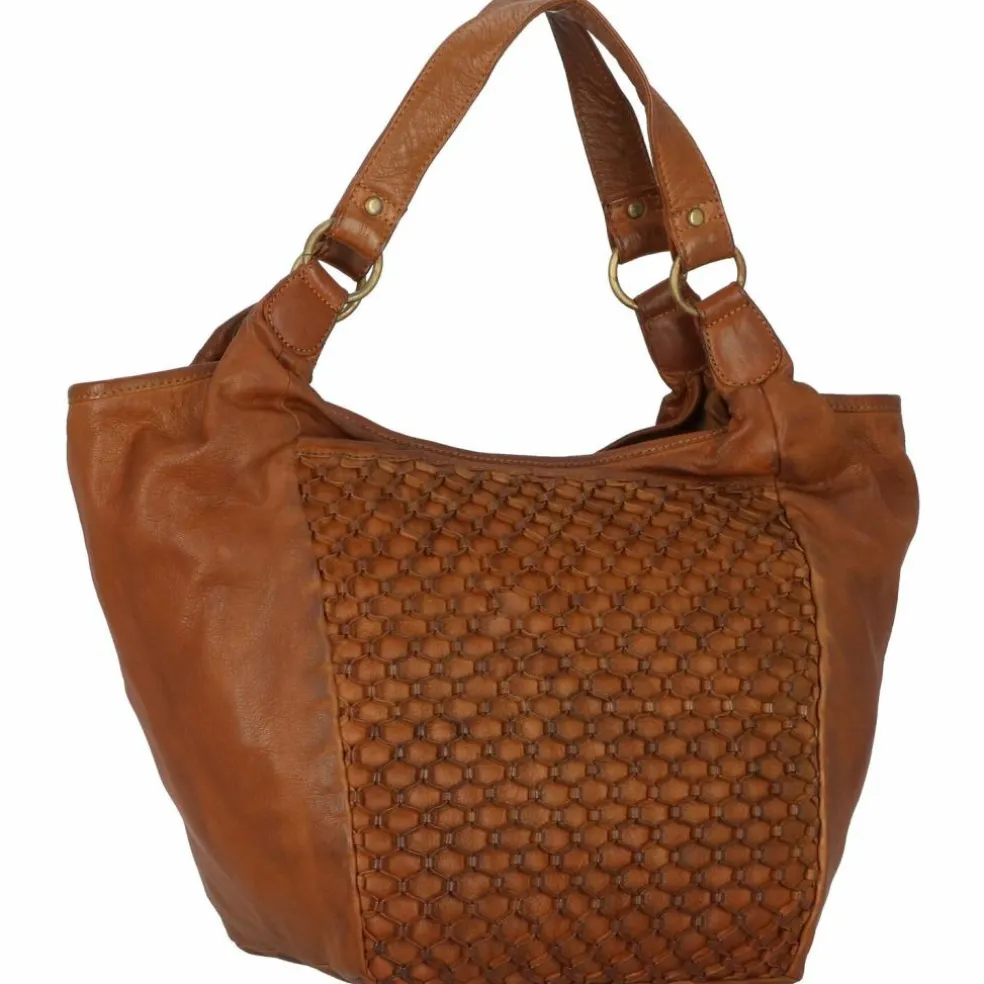 Greenland Nature Femi & Nine Schultertasche Leder 38 cm