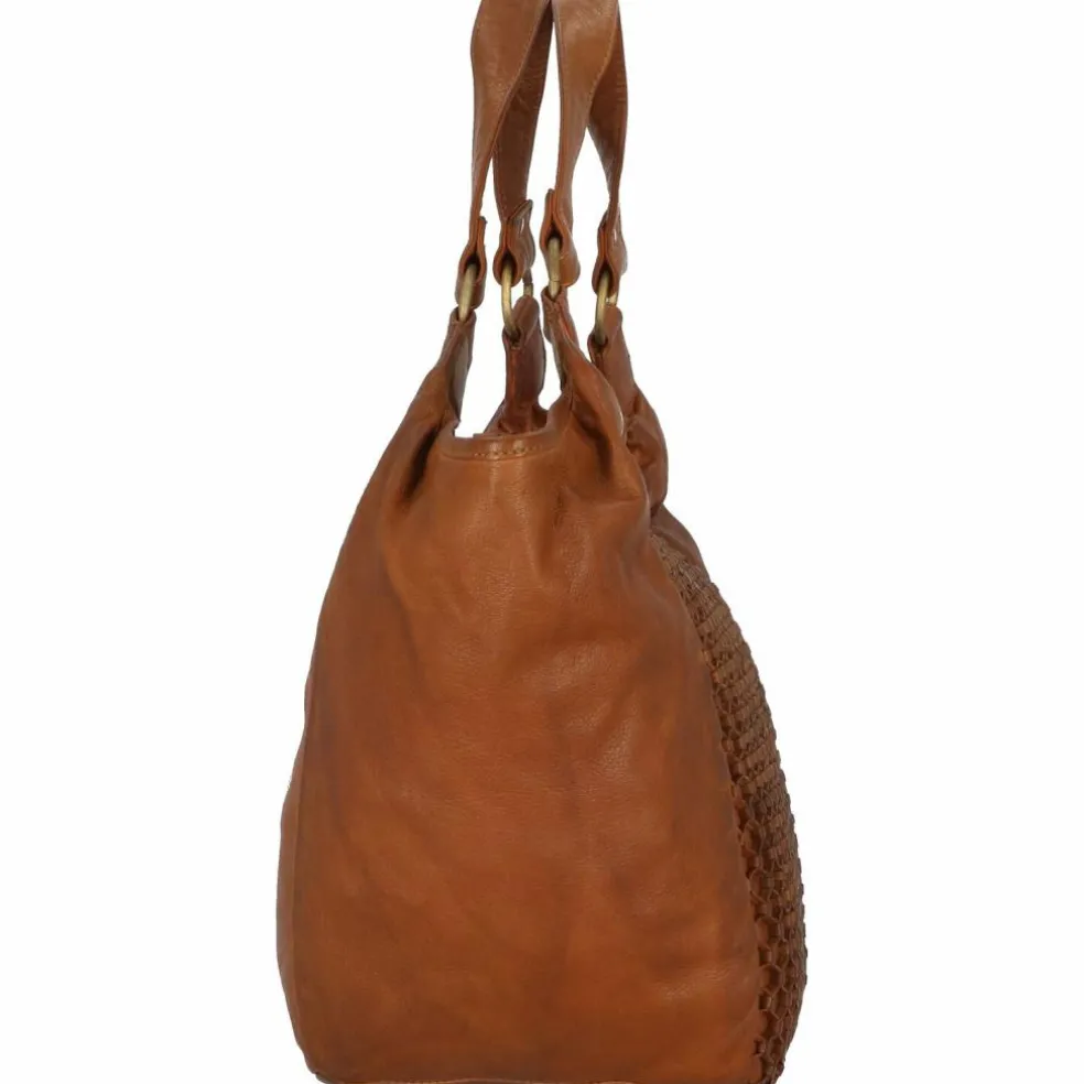 Greenland Nature Femi & Nine Schultertasche Leder 38 cm