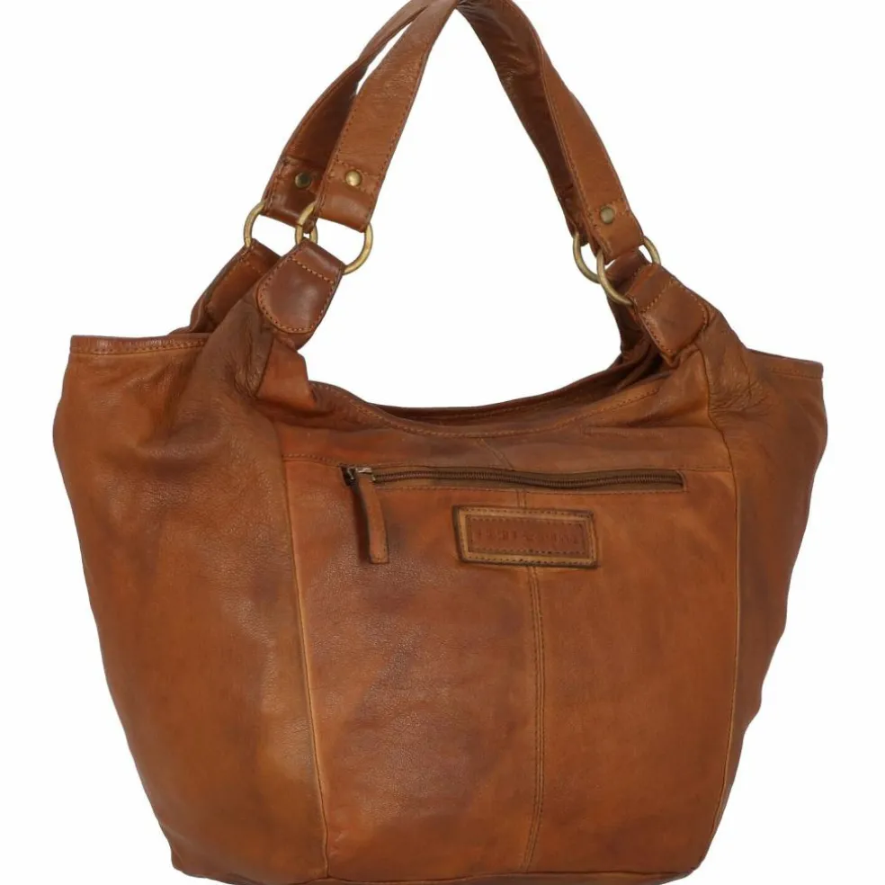 Greenland Nature Femi & Nine Schultertasche Leder 38 cm