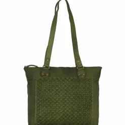 Greenland Nature Femi & Nine Schultertasche Leder 35 cm