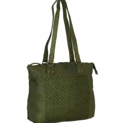 Greenland Nature Femi & Nine Schultertasche Leder 35 cm