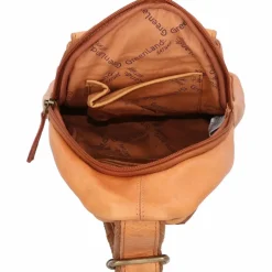 Greenland Nature GreenLand NATURE Umhängetasche Leder 19 cm