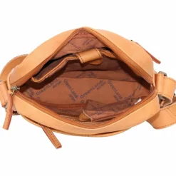 Greenland Nature GreenLand NATURE Umhängetasche Leder 22 cm