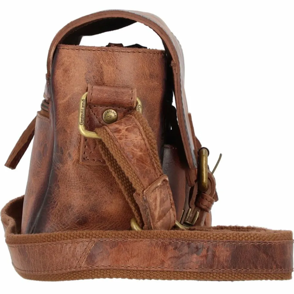 Greenland Nature Mascu & Line Umhängetasche Leder 23 cm