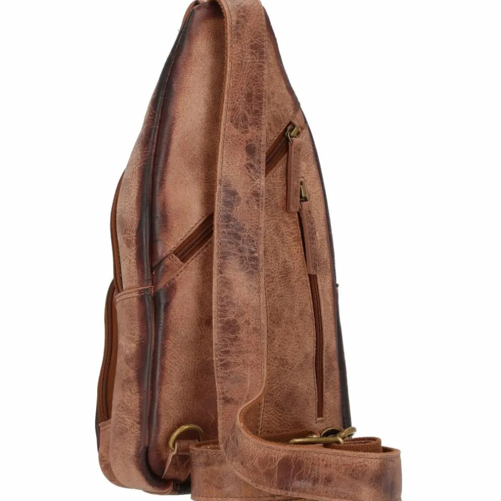 Greenland Nature Mascu & Line Umhängetasche Leder 39 cm