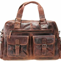 Greenland Nature Montana Handtasche Leder 40 cm Laptopfach